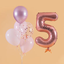 Personalized Helium Balloons with Digit