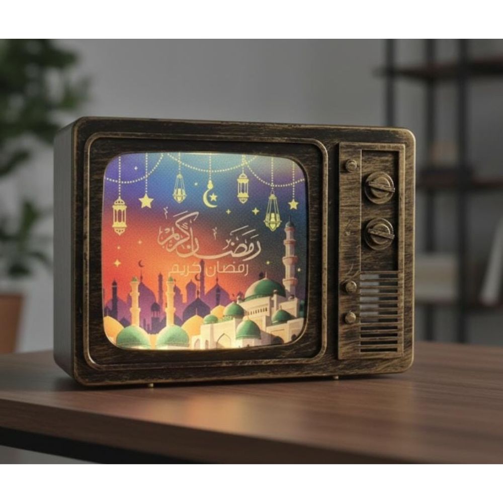 Ramadan Led Plastic TV Lights 11x8x3 cm - 1 pc