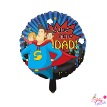 Super Hero DAD foil balloon