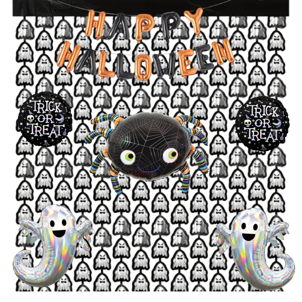 halloween trick  or treat helium bunch