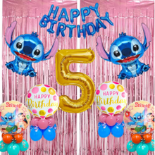 lilo Stitch Birthday Balloon Decoration Kit – DIY or Ready-to-Use pink