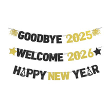 Good Bye 2025, Welcome 2026 And Happy New Year Banner