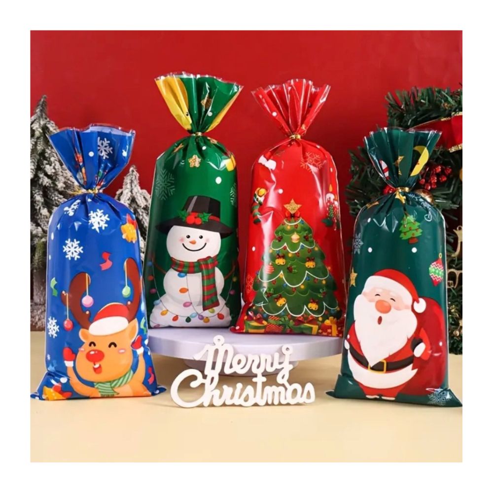 Christmas Candy Bag - Design 2 - 50pcs