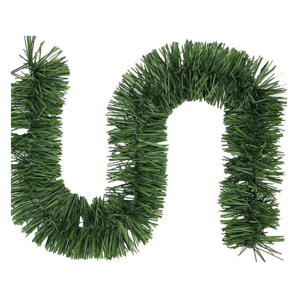 Green Christmas Tinsel - 3m