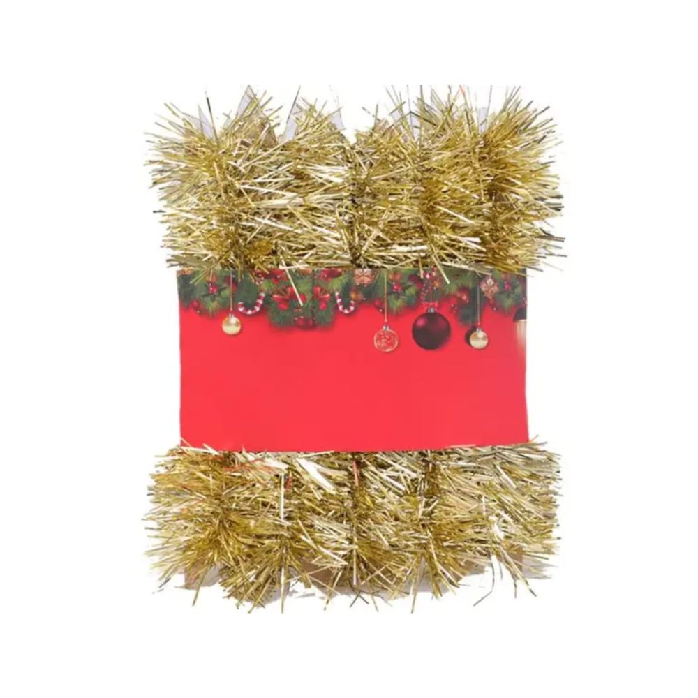 Gold Christmas Tinsel - 3m