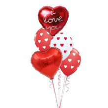I Love You Helium Bunch