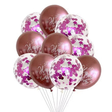 Happy Birthday Helium Balloons - Pink