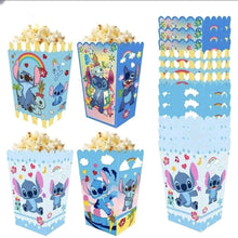 12pcs lilo stitch pop corn box