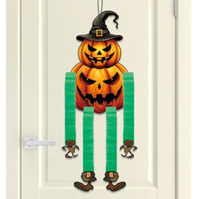Pumpkin Honeycomb Door Hanging Decoration Tissue Dancers