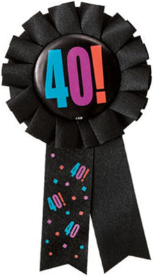 40th badge