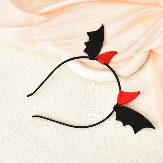 Devil Ears Headband Bat Wing Headband