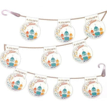 Eid Cresent Mubarak Hanging Banner