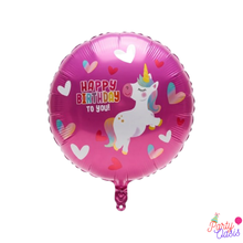 Happy birthday Unicorn foil balloon