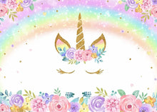 unicorn backdrop poster 150x210cm