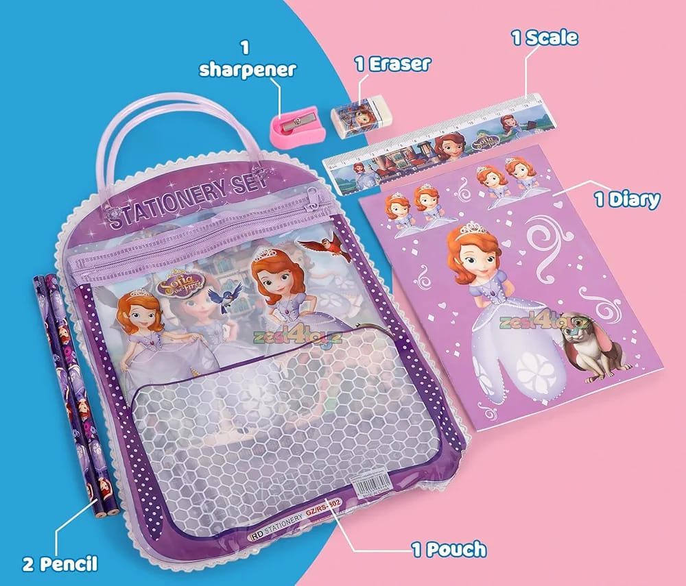 Sofia back to school stationery set