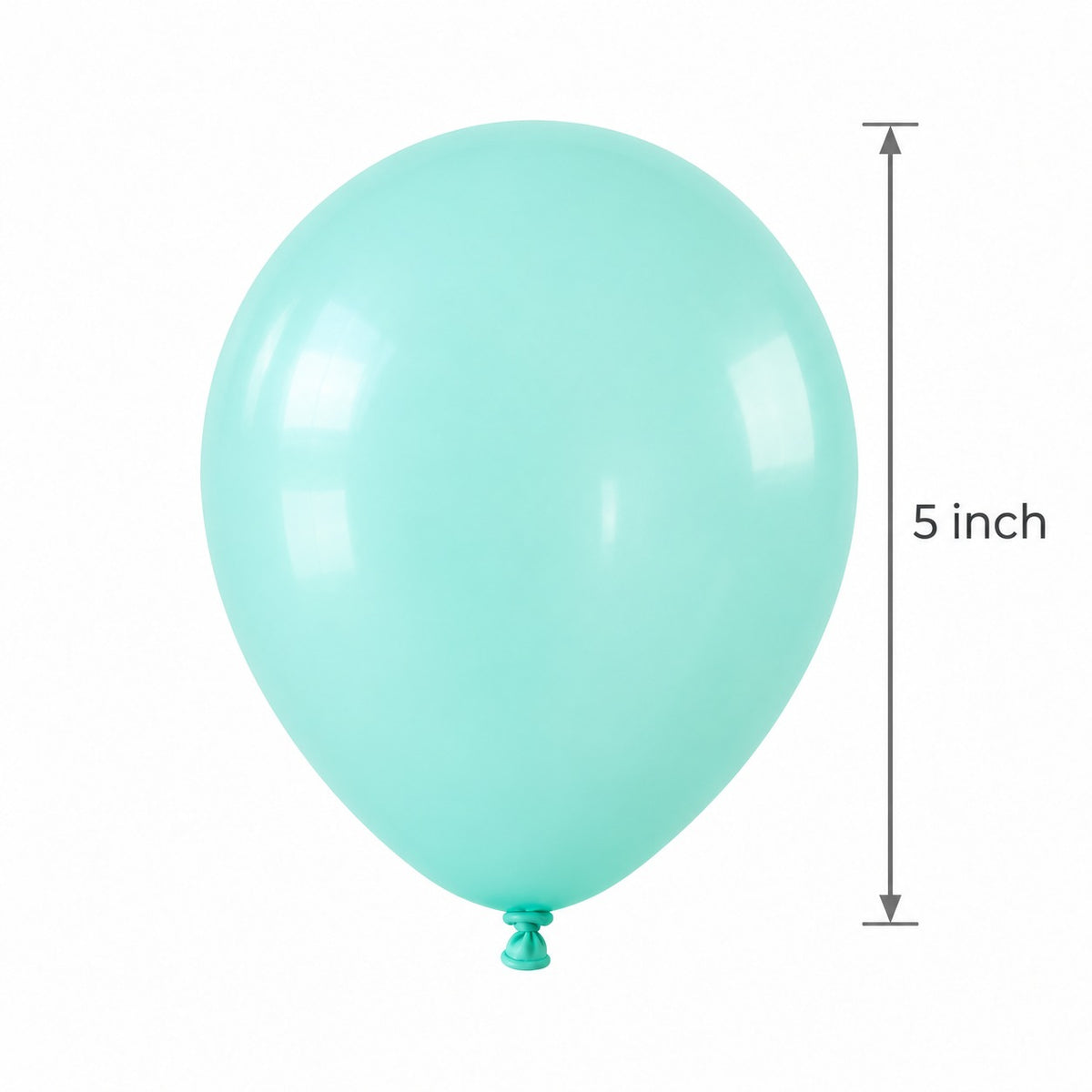 MK08 pastel 5 inch Tiffany / mint green 50pcs