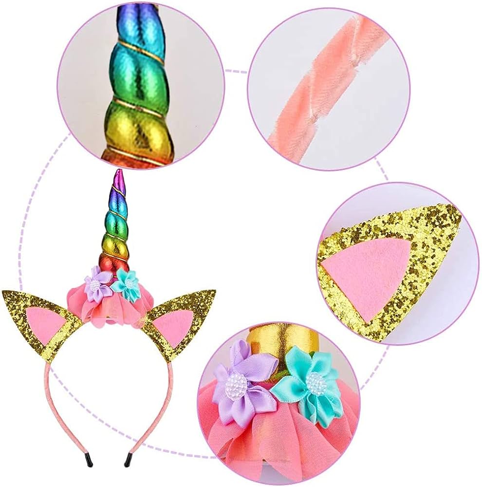 unicorn head band