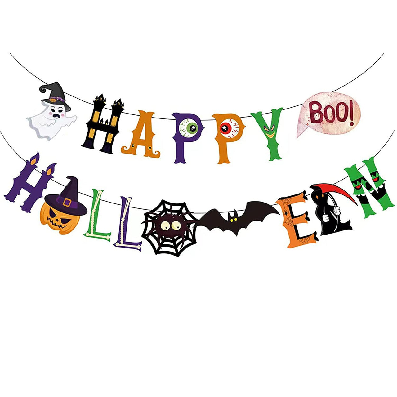 Halloween banner - paper