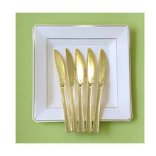 Gold Knife Pack of 25 - Disposable