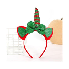 Unicorn Christmas Headband