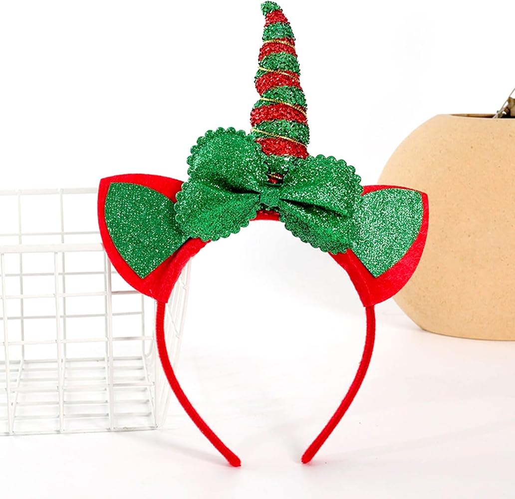 Unicorn Christmas Headband