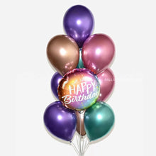 colorful helium balloons