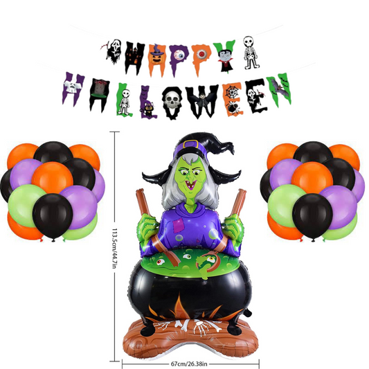 halloween balloon decorations