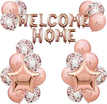 Welcome home rosegold set