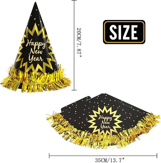 New year party hat - pack of 3