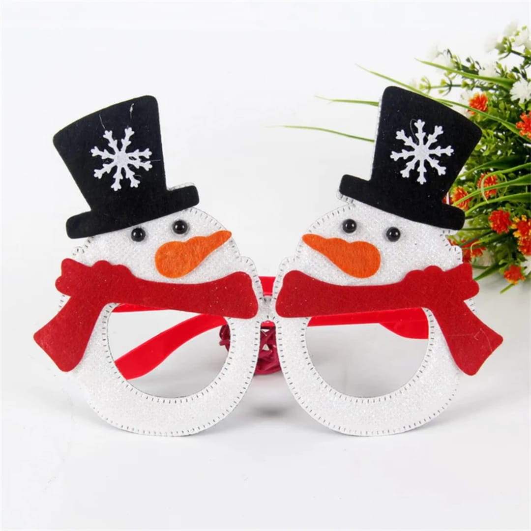 Christmas Snowman Eyeglasses Frame 1 Pc