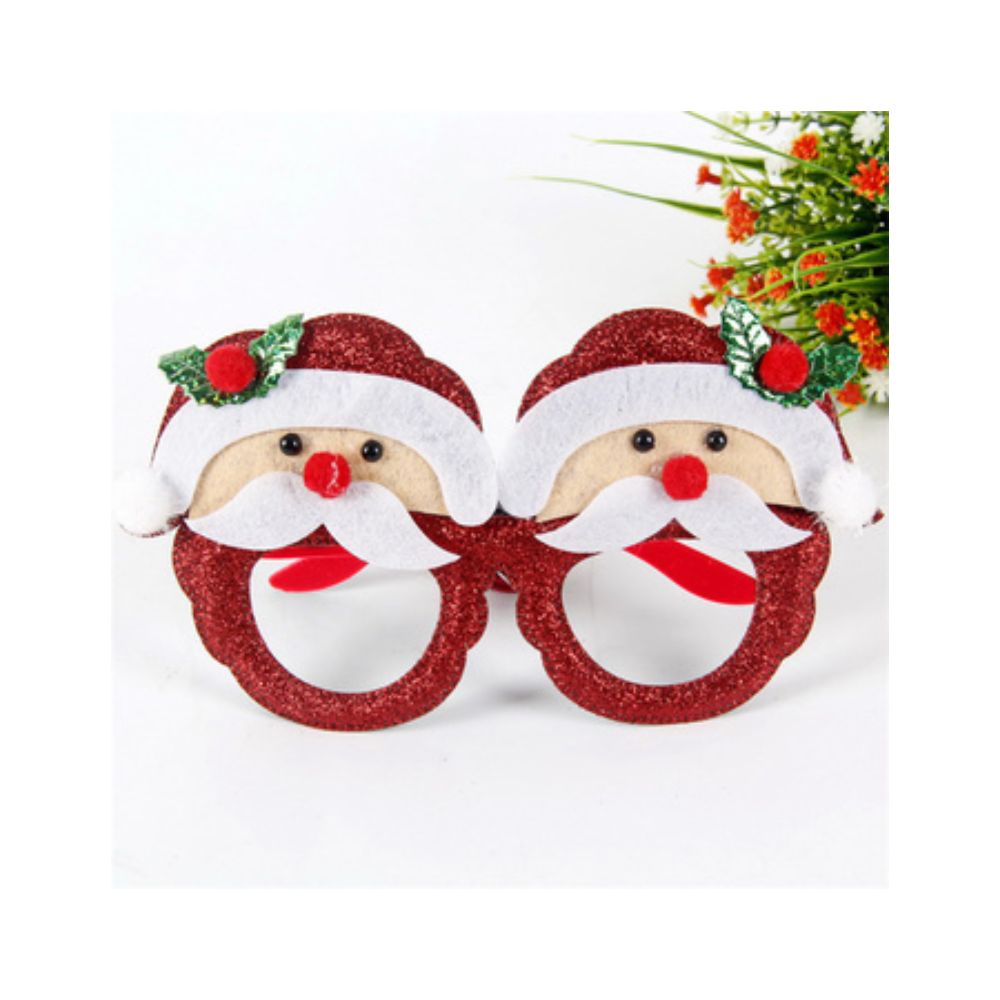 Christmas Santa Eyeglasses Frame 1 Pc
