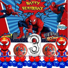 spiderman poster decoration set