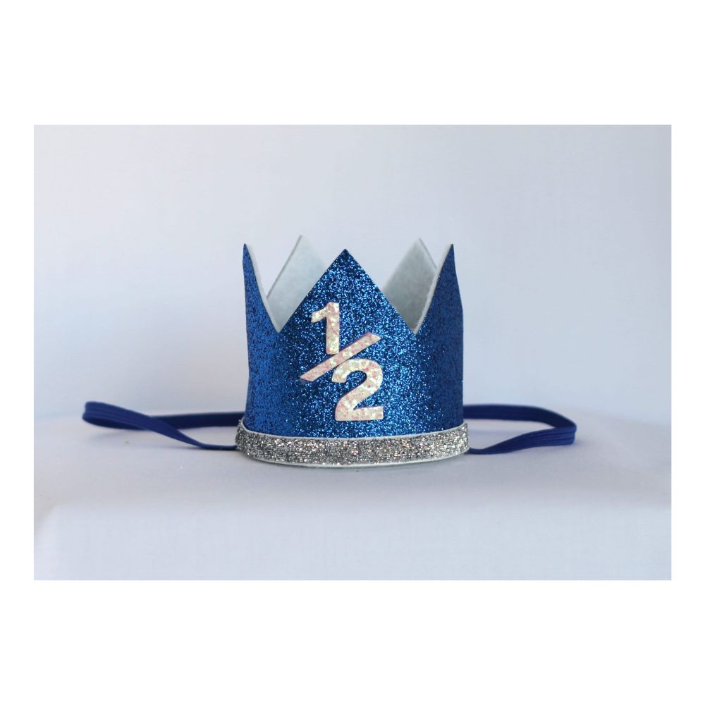 Half Birthday Party Cap Blue