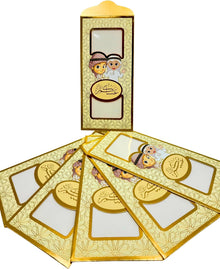 Gold Premium Envelopes for Money - Eid Celebrations - pack of 8