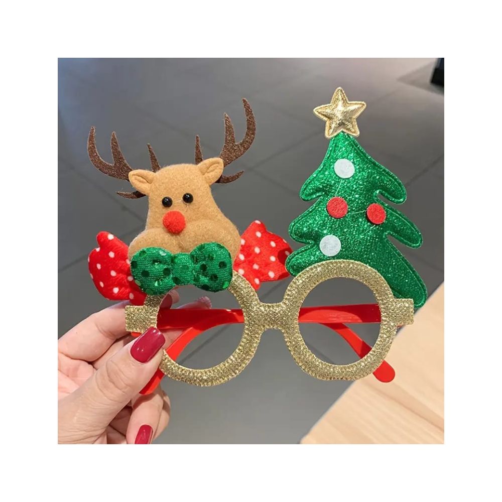 Reindeer And Tree Eyeglasses Frame 1 Pc