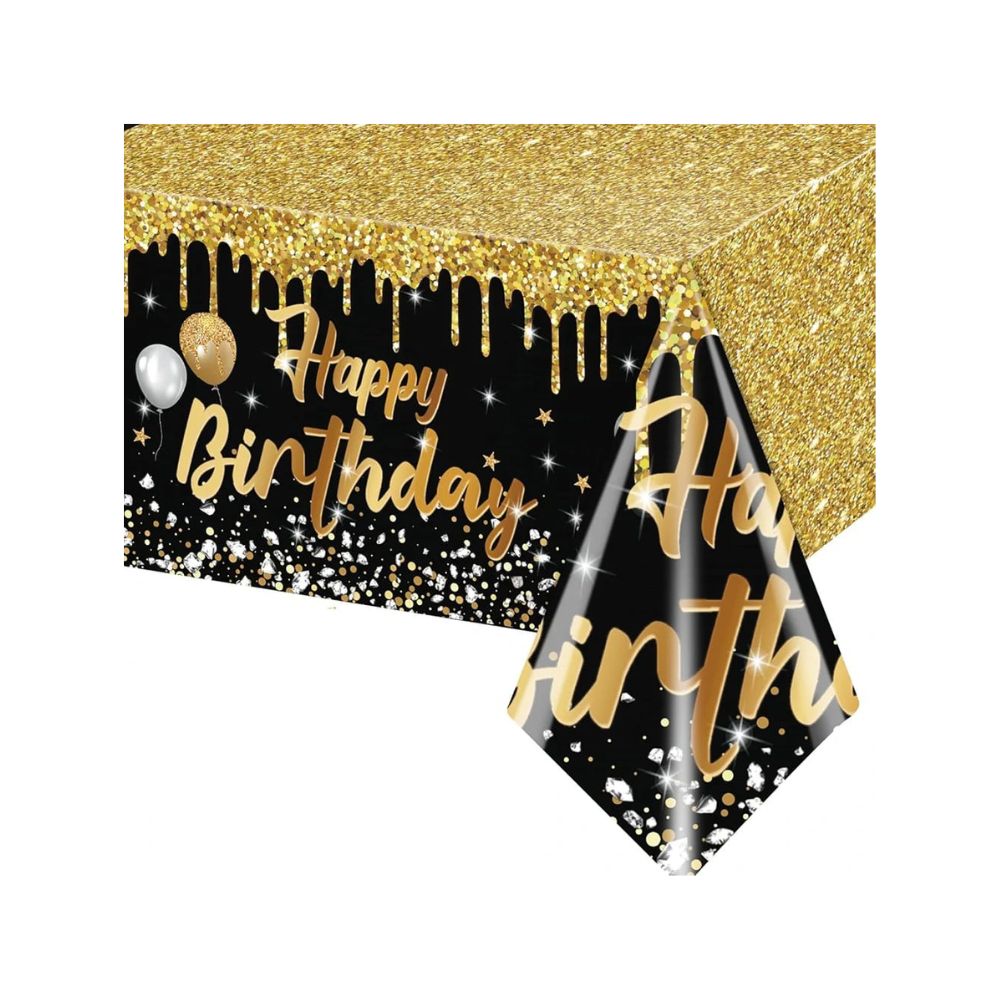 Happy Birthday Table Cover