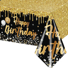 Happy Birthday Table Cover