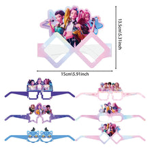 6pcs K Pop Theme Eye Frames