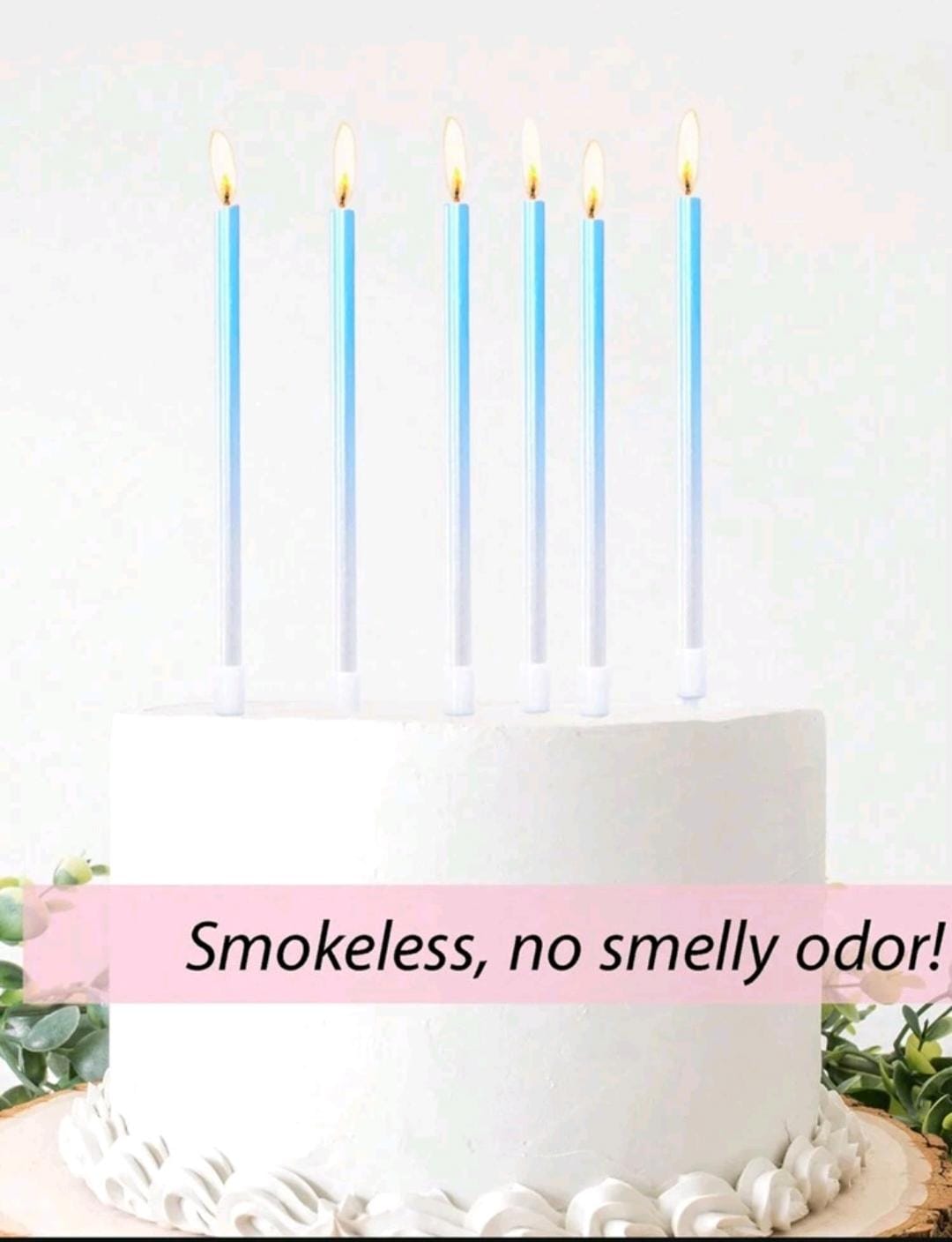 blue candles
