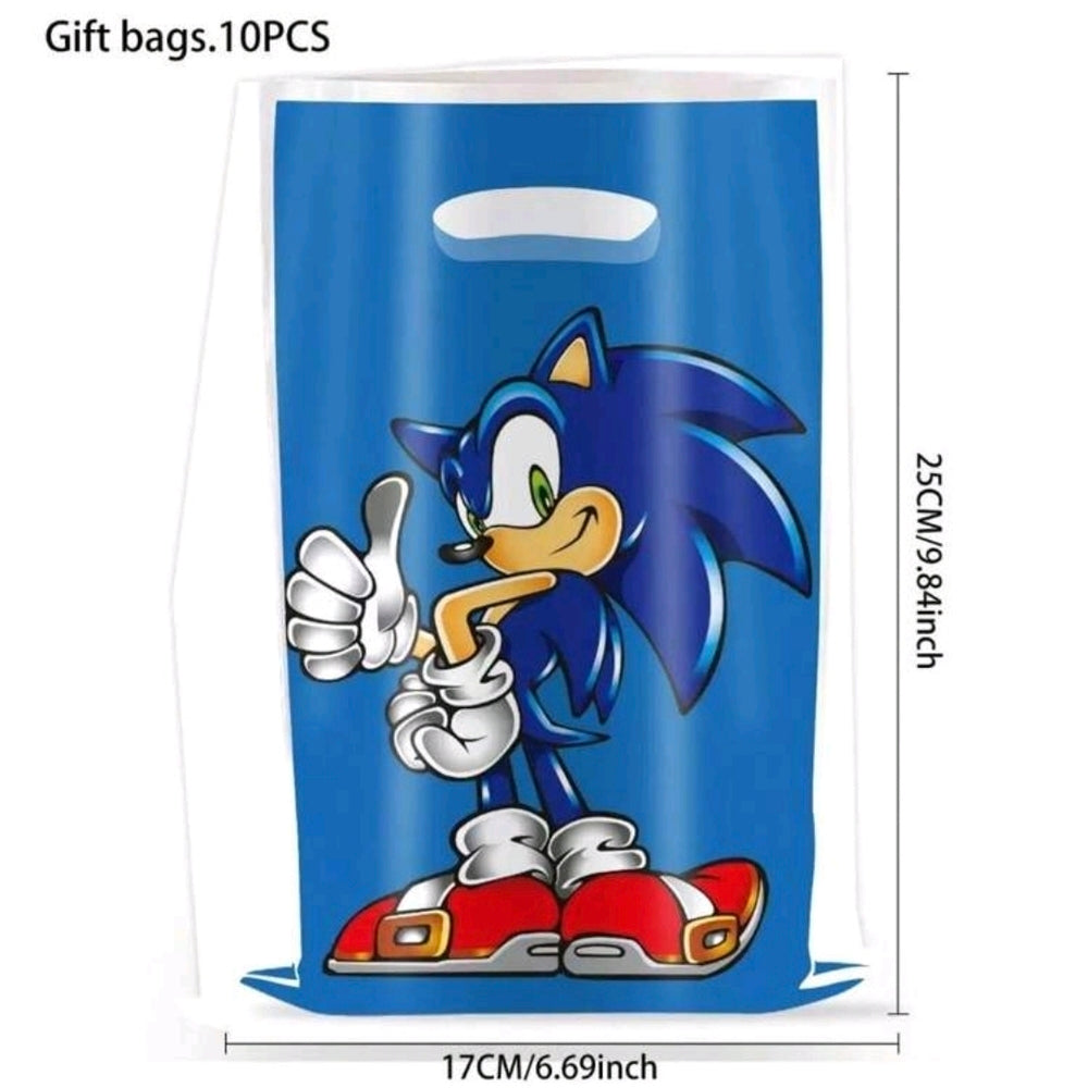 10 Pcs Sonic Candy Loot Bags