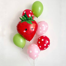 Strawberry Helium Balloons