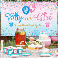gender reveal back drop 7ft x 5ft