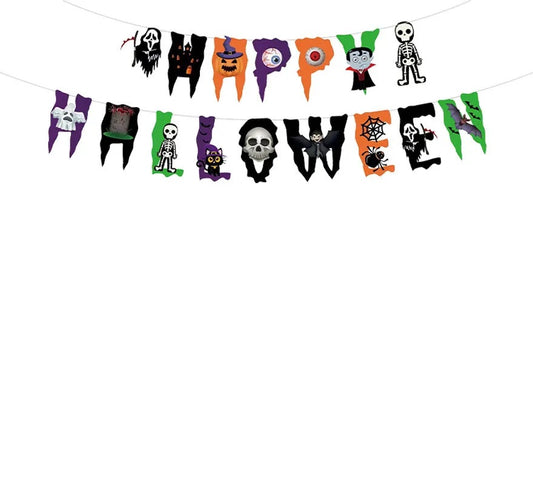 Halloween banner - paper