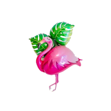 Flamingo foil balloon
