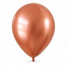Chrome Metallic Rose Gold Balloons 12 Inch