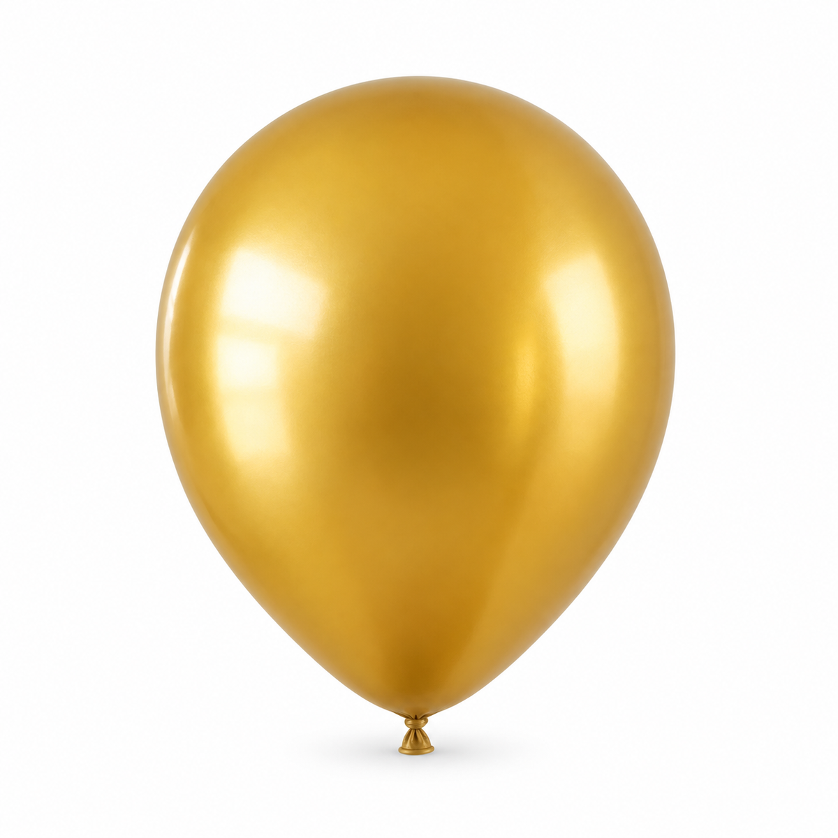 Chrome Metallic Gold Balloons 12 Inch