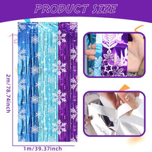 Frozen Curtain Foil Snowflake 1pc