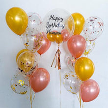 Customized Bobo Bubble Balloon Bouquet - color and message of you choice