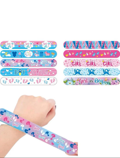 Boy or girl wrist band - pack of 10