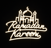 Ramadan Kareem neon light